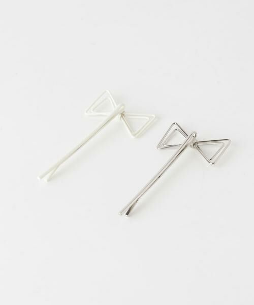 SMELLY / スメリー カチューシャ・カチューム・その他 | スィンリボンモチーフ2セットピン | 詳細4