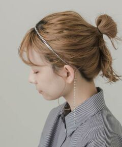 SMELLY / スメリー カチューシャ・カチューム・その他 | サイドロングボールチェーンカチューシャ