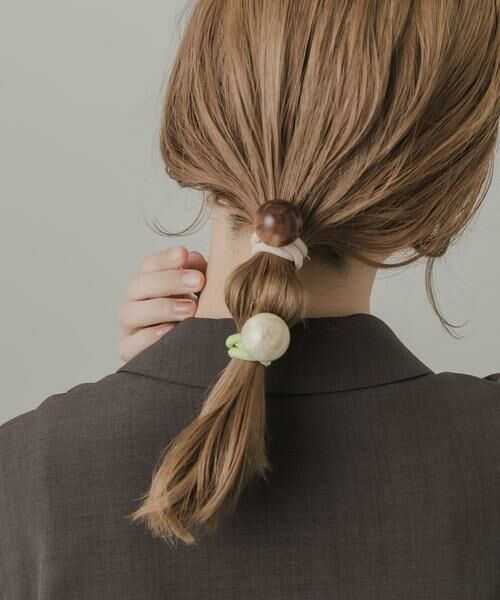 SMELLY / スメリー ヘアゴム・シュシュ | カラフルボール2セットヘアポニー | 詳細3