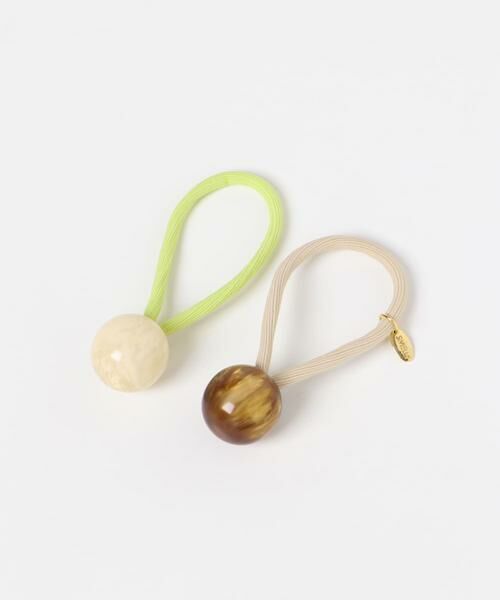 SMELLY / スメリー ヘアゴム・シュシュ | カラフルボール2セットヘアポニー | 詳細6