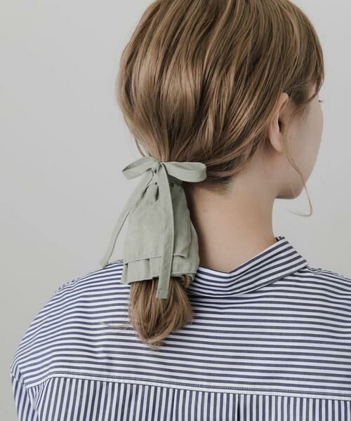 SMELLY / スメリー ヘアアクセサリー | ボリュームグルグルヘアリボン | 詳細2
