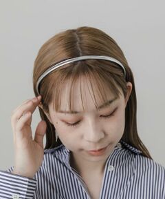 SMELLY / スメリー カチューシャ・カチューム・その他 | スリムフェイクレザーカチューシャ