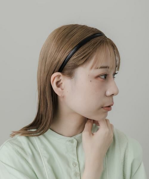 SMELLY / スメリー カチューシャ・カチューム・その他 | スリムフェイクレザーカチューシャ | 詳細2