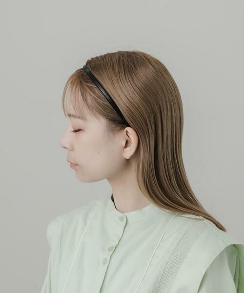 SMELLY / スメリー カチューシャ・カチューム・その他 | スリムフェイクレザーカチューシャ | 詳細5