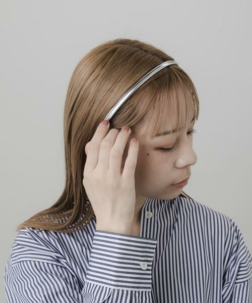 SMELLY / スメリー カチューシャ・カチューム・その他 | スリムフェイクレザーカチューシャ | 詳細8