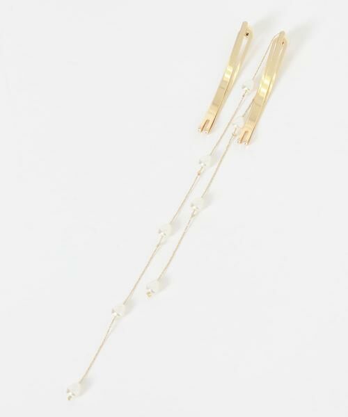 SMELLY / スメリー カチューシャ・カチューム・その他 | パールロングチェーン2セットピン | 詳細5