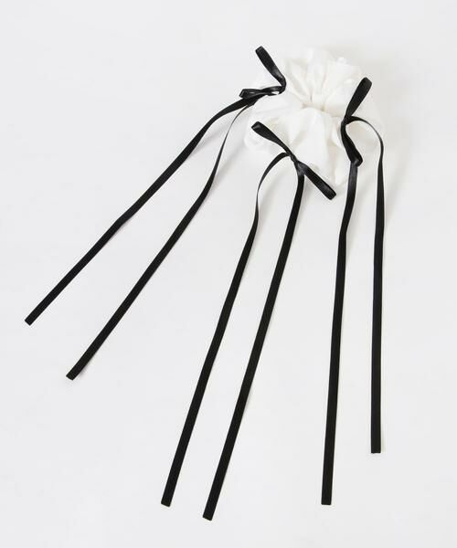 SMELLY / スメリー ヘアゴム・シュシュ | サテンリボンボリュームシュシュ | 詳細9