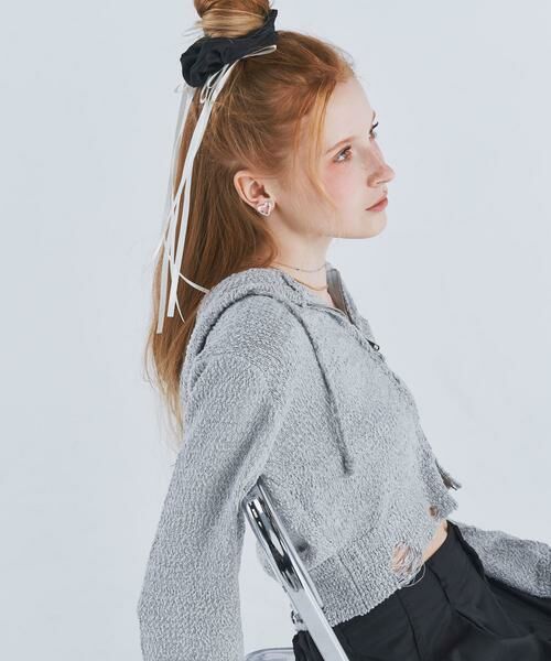 SMELLY / スメリー ヘアゴム・シュシュ | サテンリボンボリュームシュシュ | 詳細16