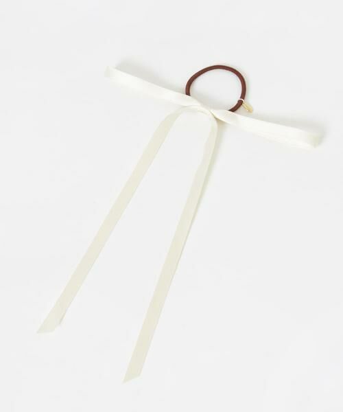 SMELLY / スメリー ヘアゴム・シュシュ | ロングサテンリボンヘアポニー | 詳細5