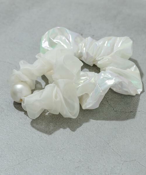 SMELLY / スメリー ヘアゴム・シュシュ | メタリックパール2セットシュシュ | 詳細11