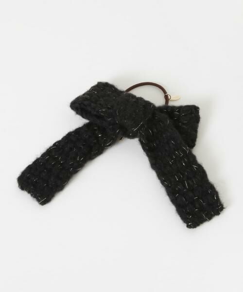 SMELLY / スメリー ヘアゴム・シュシュ | ニットビッグリボンヘアカフ | 詳細11