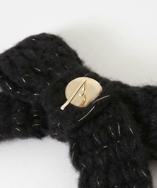 SMELLY / スメリー ヘアゴム・シュシュ | ニットビッグリボンヘアカフ | 詳細12