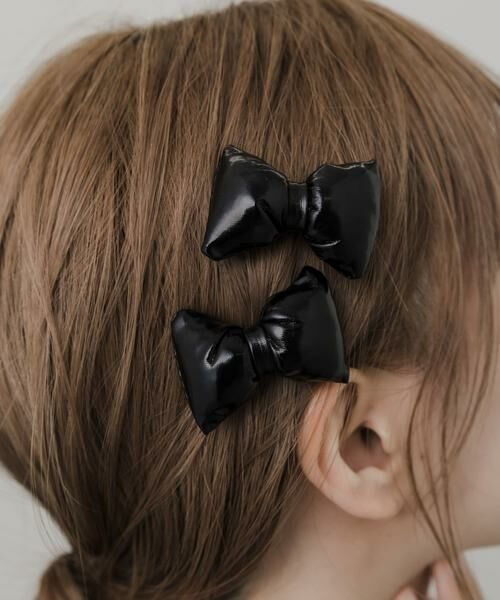 SMELLY / スメリー カチューシャ・カチューム・その他 | クッションリボン2セットヘアピン | 詳細2