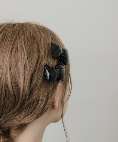 SMELLY / スメリー カチューシャ・カチューム・その他 | クッションリボン2セットヘアピン | 詳細3