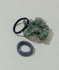 SMELLY / スメリー ヘアゴム・シュシュ | シアー3セットヘアゴム