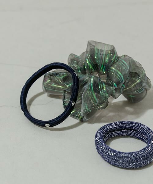 SMELLY / スメリー ヘアゴム・シュシュ | シアー3セットヘアゴム | 詳細1