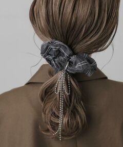 SMELLY / スメリー ヘアゴム・シュシュ | ドロップボールチェーンボリュームシュシュ