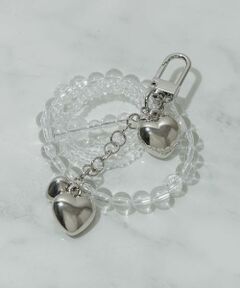 SMELLY / スメリー キーホルダー・ストラップ | ビーズメタルハートキーチェーン