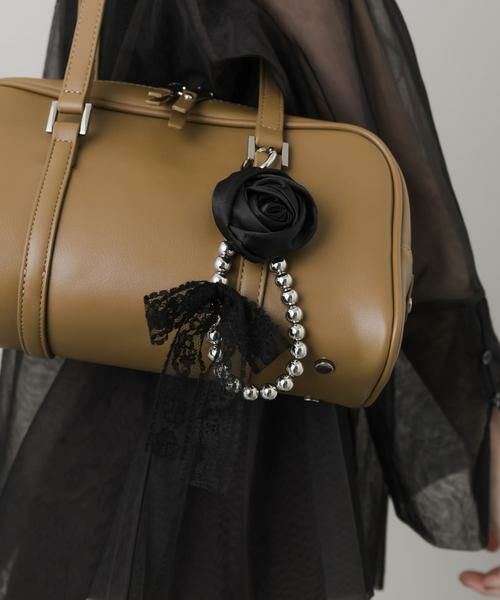 SMELLY / スメリー キーホルダー・ストラップ | ローズレースリボンストラップ | 詳細9