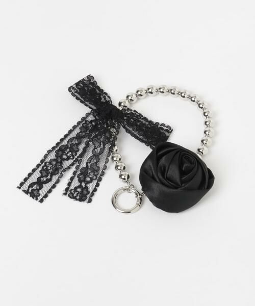 SMELLY / スメリー キーホルダー・ストラップ | ローズレースリボンストラップ | 詳細12