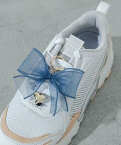 SMELLY / スメリー シューケア | リボンハートアシメスニーカーチャーム