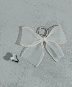 SMELLY / スメリー シューケア | リボンハートアシメスニーカーチャーム