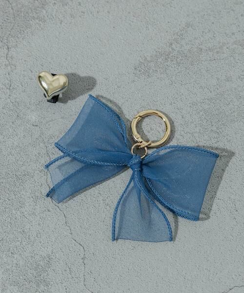 SMELLY / スメリー シューケア | リボンハートアシメスニーカーチャーム | 詳細3