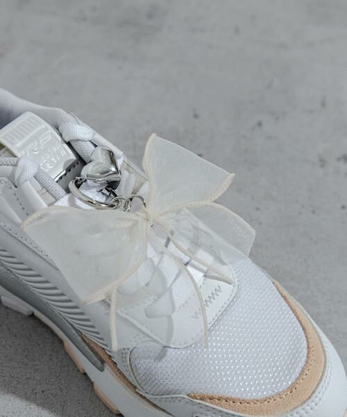 SMELLY / スメリー シューケア | リボンハートアシメスニーカーチャーム | 詳細8