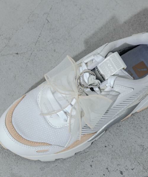 SMELLY / スメリー シューケア | リボンハートアシメスニーカーチャーム | 詳細9