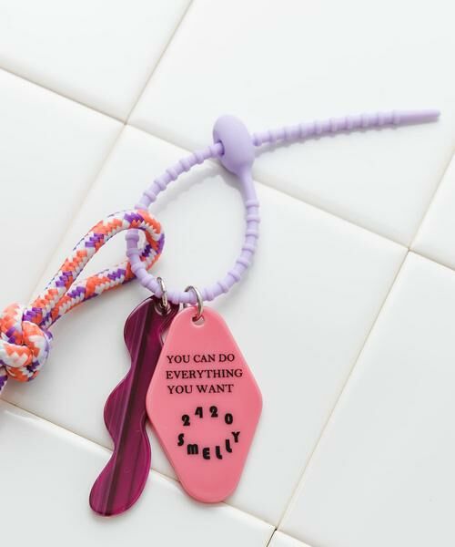 SMELLY / スメリー キーホルダー・ストラップ | カラフルチャームシリコンキーチェーン | 詳細14