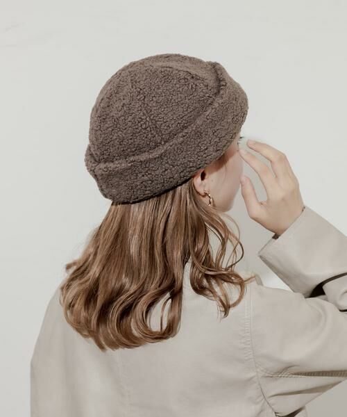 SMELLY / スメリー ニットキャップ | ボアロールワッチ | 詳細2