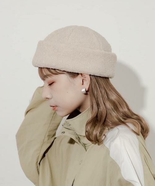 SMELLY / スメリー ニットキャップ | ボアロールワッチ | 詳細11