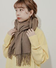 SMELLY / スメリー マフラー・ショール・スヌード・ストール | ムジシンプルカラーマフラー