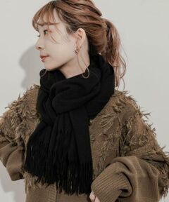 SMELLY / スメリー マフラー・ショール・スヌード・ストール | ムジシンプルカラーマフラー