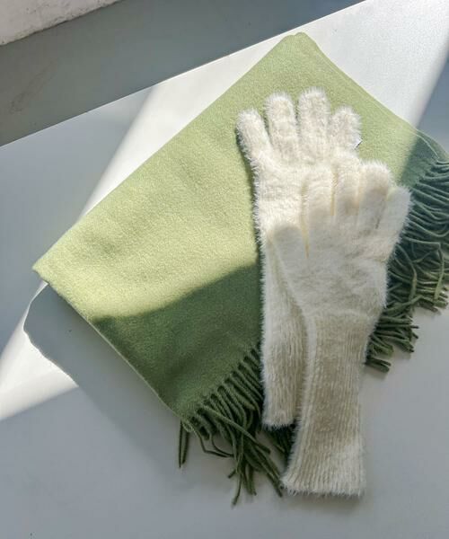 SMELLY / スメリー マフラー・ショール・スヌード・ストール | ムジシンプルカラーマフラー | 詳細6