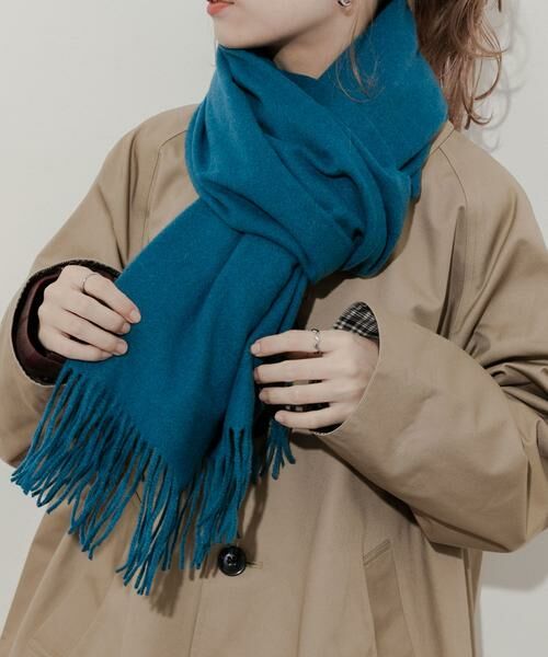 SMELLY / スメリー マフラー・ショール・スヌード・ストール | ムジシンプルカラーマフラー | 詳細18