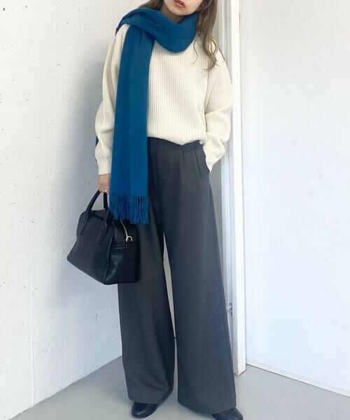 SMELLY / スメリー マフラー・ショール・スヌード・ストール | ムジシンプルカラーマフラー | 詳細22