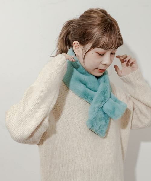 SMELLY / スメリー マフラー・ショール・スヌード・ストール | エコファーミニティペット | 詳細3