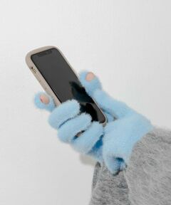 SMELLY / スメリー 手袋 | シャギーニットロンググローブ