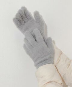 SMELLY / スメリー 手袋 | シャギーニットロンググローブ