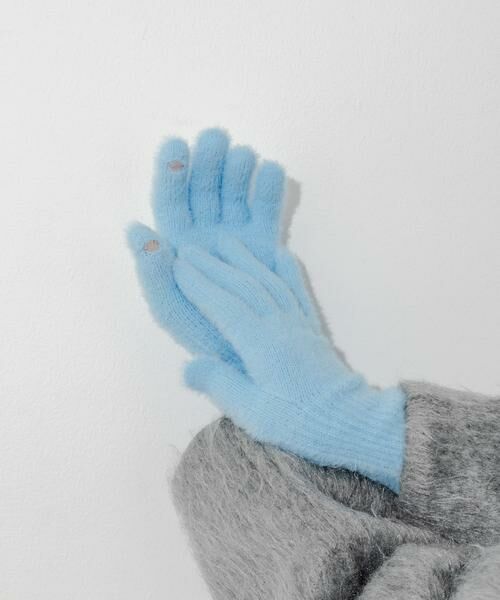 SMELLY / スメリー 手袋 | シャギーニットロンググローブ | 詳細2