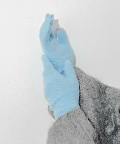 SMELLY / スメリー 手袋 | シャギーニットロンググローブ | 詳細3