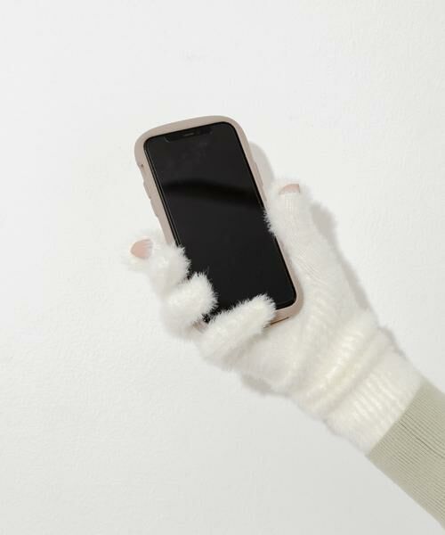 SMELLY / スメリー 手袋 | シャギーニットロンググローブ | 詳細15