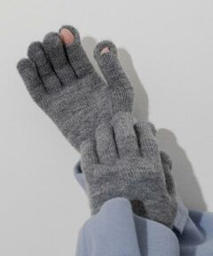 SMELLY / スメリー 手袋 | スリットホールタッチグローブ