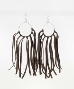 SMELLY / スメリー ピアス・イヤリング | ヒモフリンジピアス