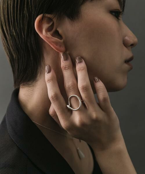 SMELLY / スメリー リング | SMELLY so’　loosely circle ring | 詳細4