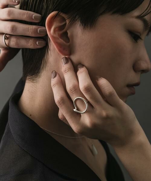 SMELLY / スメリー リング | SMELLY so’　loosely circle ring | 詳細5