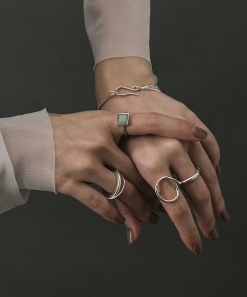 SMELLY / スメリー リング | SMELLY so’　loosely circle ring | 詳細8