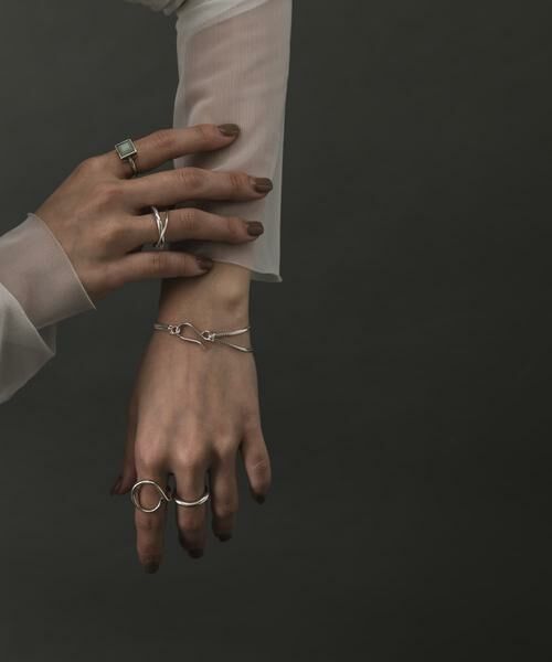 SMELLY / スメリー リング | SMELLY so’　loosely circle ring | 詳細9