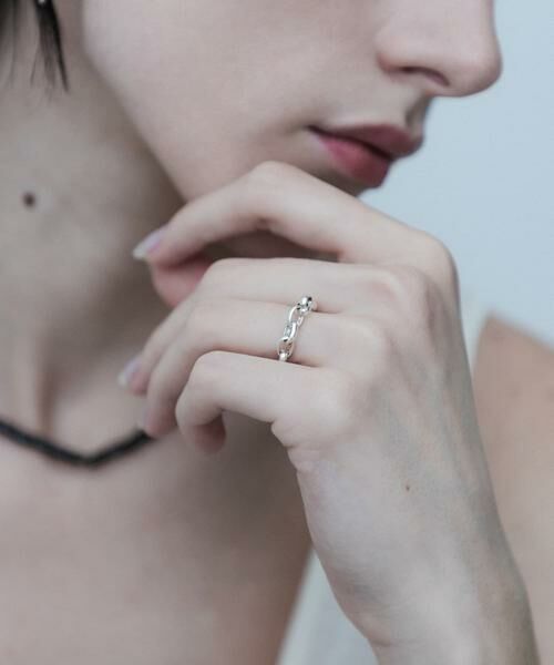 SMELLY / スメリー リング | SMELLY so’　combination chain ring | 詳細1